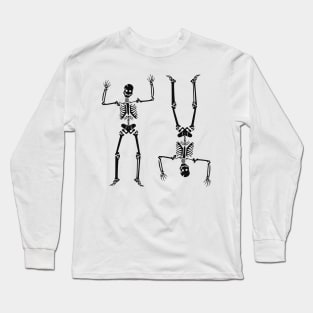 Funny Skeleton Long Sleeve T-Shirt